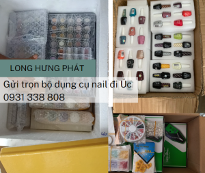 Dịch vụ gửi dụng cụ làm nail đi Úc tại Hồ Chí Minh Nhanh chóng